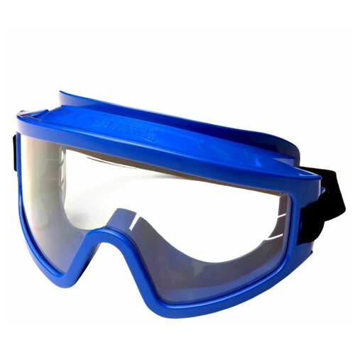 Защитные герметичные очки для работы с агрессивными жидкостями РОСОМЗ ЗНГ1 PANORAMA StrongGlass тм РС