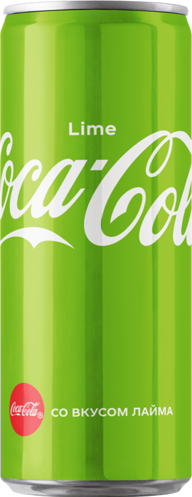 Газированный напиток Coca-Cola Lime 0.33 л ж/б упаковка 12 штук (Беларусь) - фотография № 2