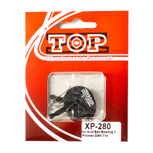 Тормозные колодки X-Top Organic Pads XP-280 Avid BB5 тормозные колодки elvedes disc brake pads semi metall для avid bb5