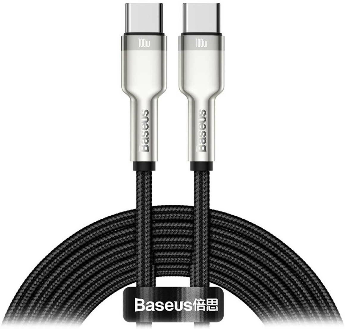 Кабель Baseus Cafule Series Metal Data Cable Type-C to Type-C 100W 2m