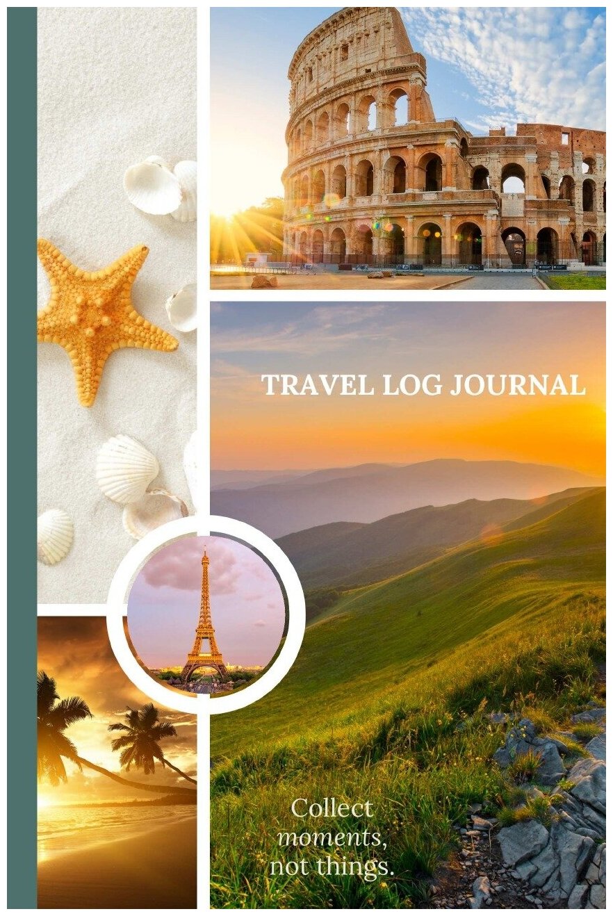 Travel Log Book. Trip Planner And Travel Log Journal