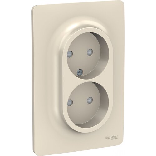 фото Розетка schneider electric nu206744 unica new, 16 а, с защитной шторкой