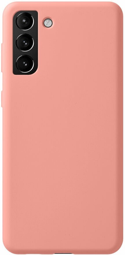 Накладка силикон Deppa Liquid Silicone Pro для Samsung Galaxy S21 Plus (SM-G996) Розовый арт.870028