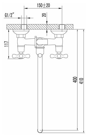 Смеситель Lemark Standard LM2104C для кухни