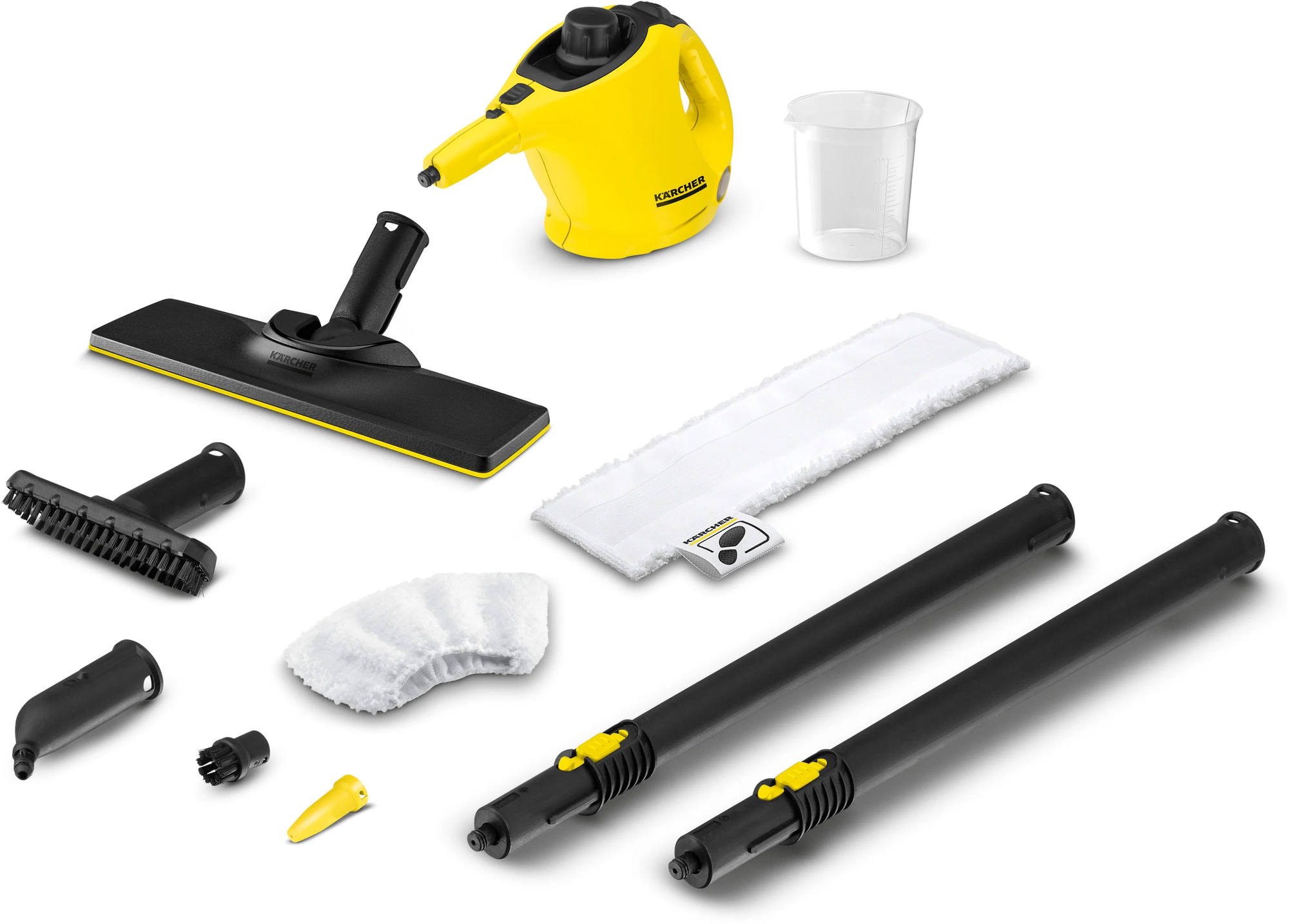 Пароочиститель Karcher SC 1 EasyFix SuperMax белый +12 насадок