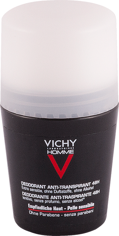 Дезодорант Vichy (Виши) антиперспирант для чувствительной кожи Homme 48 ч. 50 мл L'Oreal Vichy - фото №6