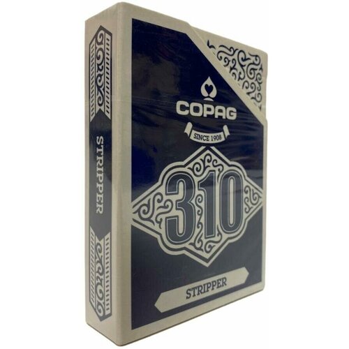 Карты игральные 54 шт. Copag 310 Stripper, для покера, пластиковое покрытие карты copag 310 красная рубашка cpg 310 red