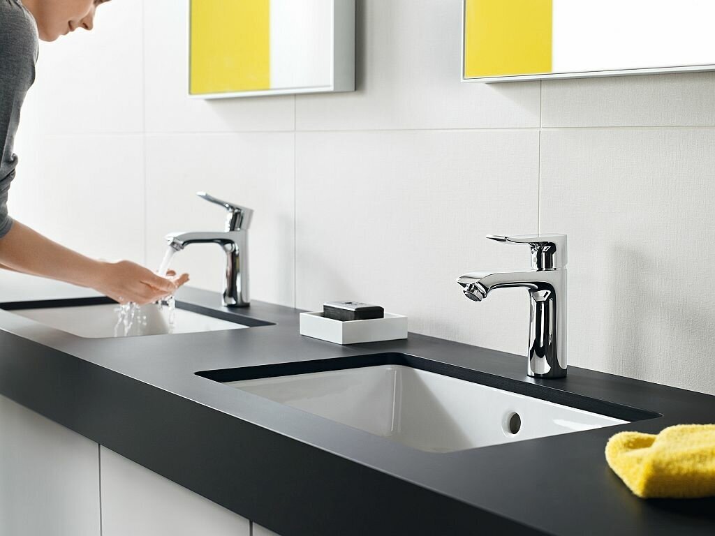 Смеситель для раковины Hansgrohe - фото №9