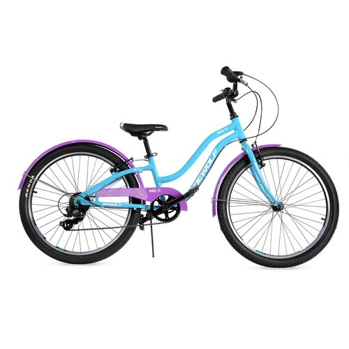Детский велосипед уницикл Dewolf Wave 24 2022 голубойсиреневый требует финальной сборки 1999000₽