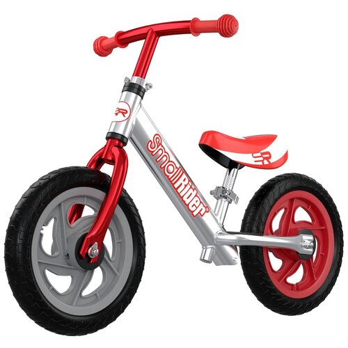 Беговел Small Rider Foot Racer 3 Eva, серебро/красный беговел small rider foot racer 3 eva серебро синий