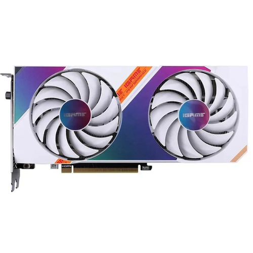 Видеокарта Colorful GeForce RTX 3050 8 ГБ (iGame GeForce RTX 3050 Ultra W DUO OC 8G V2) colorful видеокарта colorful igame geforce rtx 3080 ultra w oc 12g lhr v