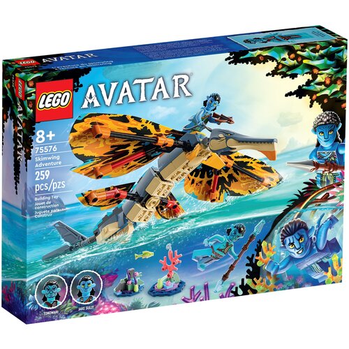 Конструктор LEGO Avatar 75576 Skimwing Adventure, 259 дет. конструктор lego avatar приключение на скимвинге 75576