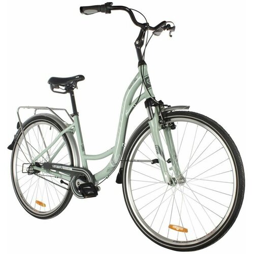 Велосипед STINGER 700C BARCELONA STD зеленый алюминий размер 19 4130000₽