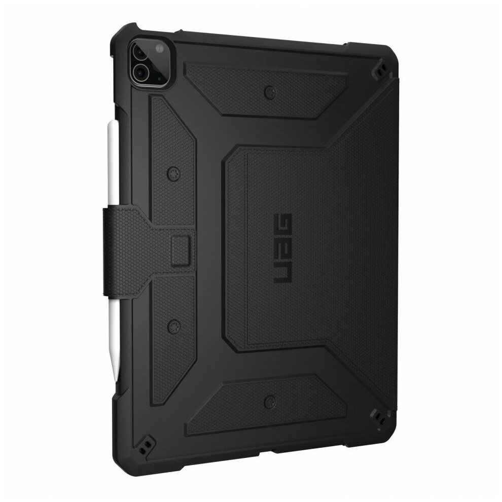 Чехол UAG Metropolis для iPad Pro 12.9" (5th Gen, 2021), черный (Black), 122946114040