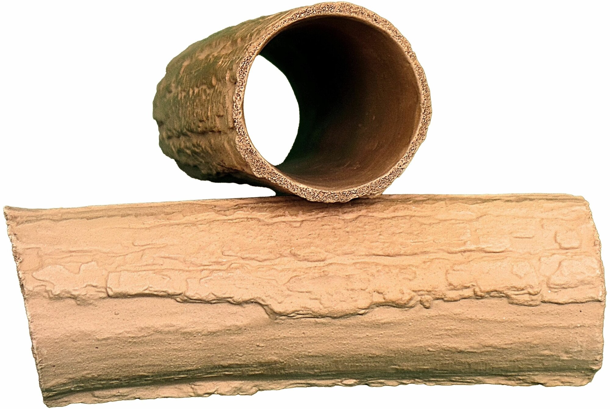 Трубка керамическая прямая сквозная №6. Коряга 14х4,5см - фотография № 8