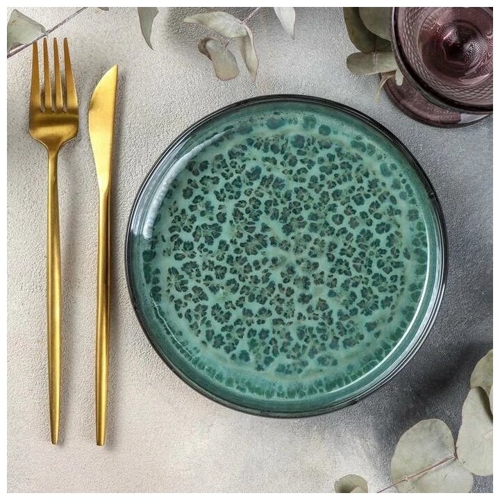 фото Блюдо 17,5 см, h 3 см Verde notte