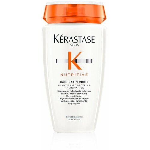 Шампунь Kerastase Nutritive Bain Satin Riche насыщенный для очень сухих волос, 250 мл.