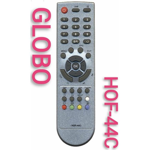 Пульт HOF-44C для приставки GLOBO /BIG SAT/глобо пульт ду для globo 7010c big sat hof 44c