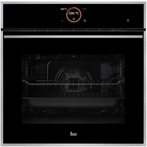 Духовой шкаф TEKA iOVEN SS INOX Черное стекло тека 19999000₽