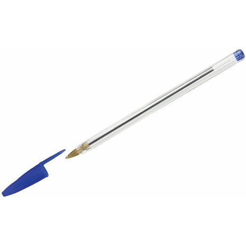 Ручка шариковая OfficeSpace LC синяя, 0,7мм, штрих-код, 100 штук, 312028