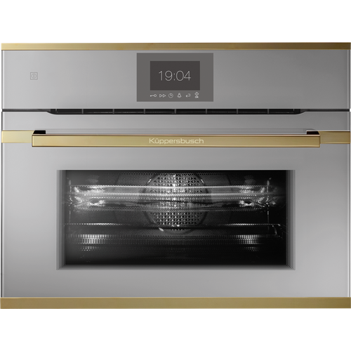 Компактный духовой шкаф с микроволнами Kuppersbusch CBM 65500 G4 Gold 33759200₽