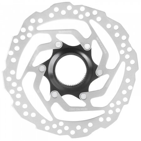 Тормозной диск (ротор) Shimano ALTUS SM-RT10-S, 160 мм, под Center Lock, сталь, алюминий 31012035