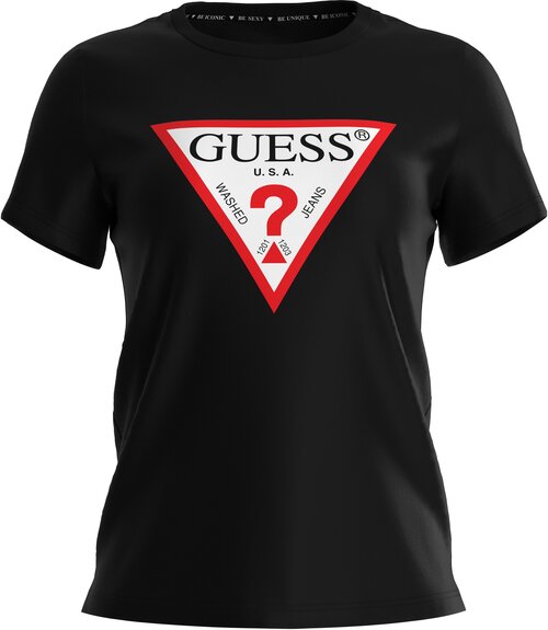 Футболка GUESS, размер L, черный