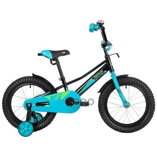 Велосипед 16 Хардтейл Novatrack Valiant 2022 Количество Скоростей 1 Рама Сталь 105 Чёрный NOVATRACK арт 163VALIANT BK22 1027000₽