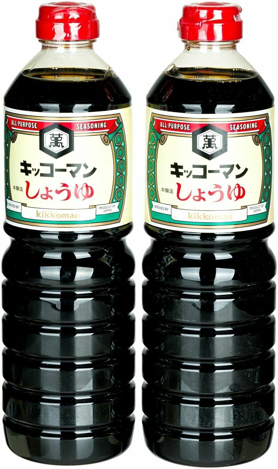 фото Соевый соус Kikkoman натурального брожения 1 литр (2 штуки в наборе), Япония.