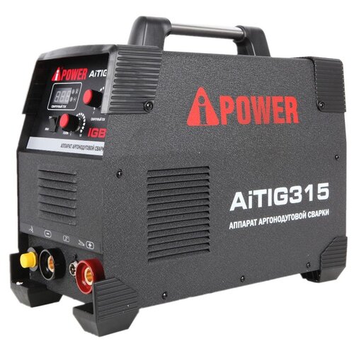 Сварочный аппарат инверторного типа A-iPower AiTIG315, TIG, MMA