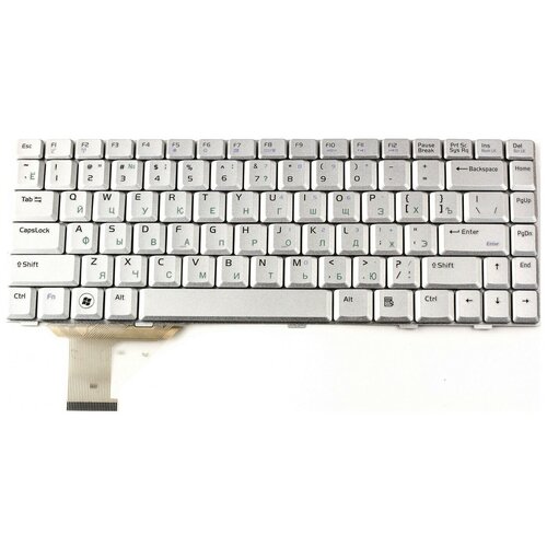 Клавиатура для ноутбука Asus Z99 W3 W3000 A8 Серебро Pn 04GNCB1KRU10-1 04GNCB1KRU14 04GNCB1KRUS4 1279₽