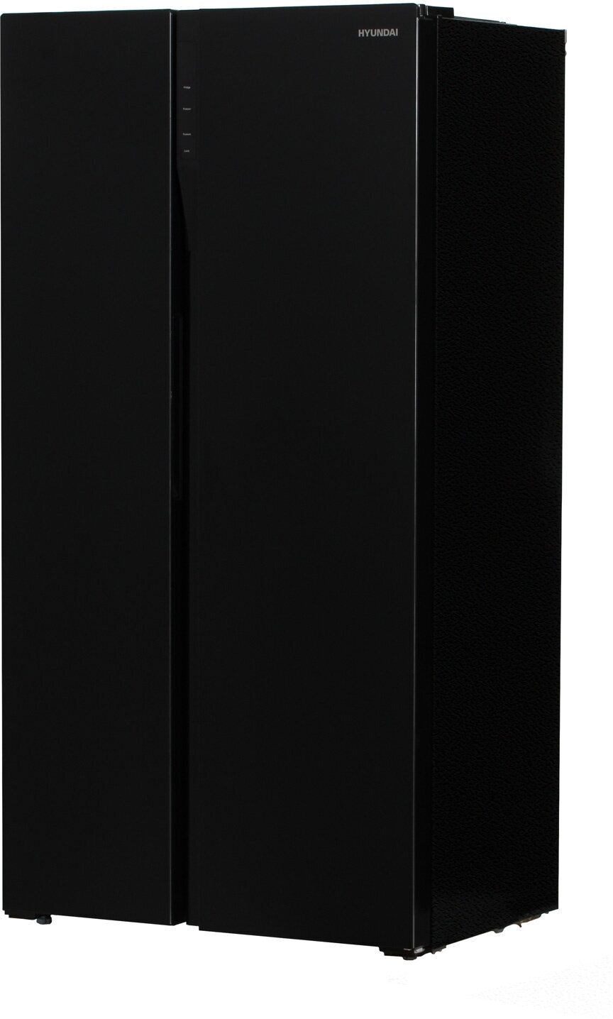 Холодильник HYUNDAI CS5003F, двухкамерный, черная сталь [cs5003f черная сталь] - фото №16
