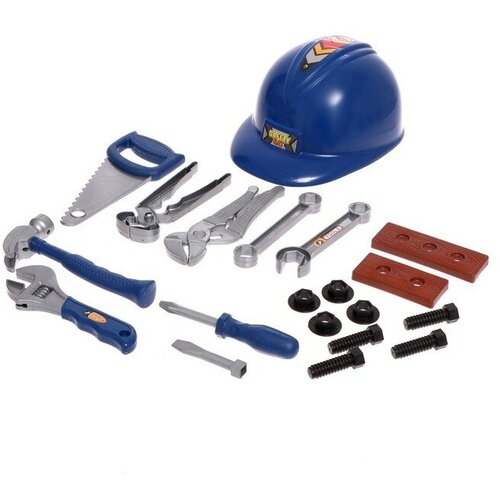 Набор инструментов Инженер 19 предметов с каской 848₽