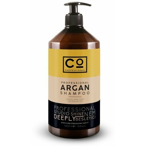 Шампунь с аргановым маслом CO PROFESSIONAL Argan Shampoo, 1000 мл