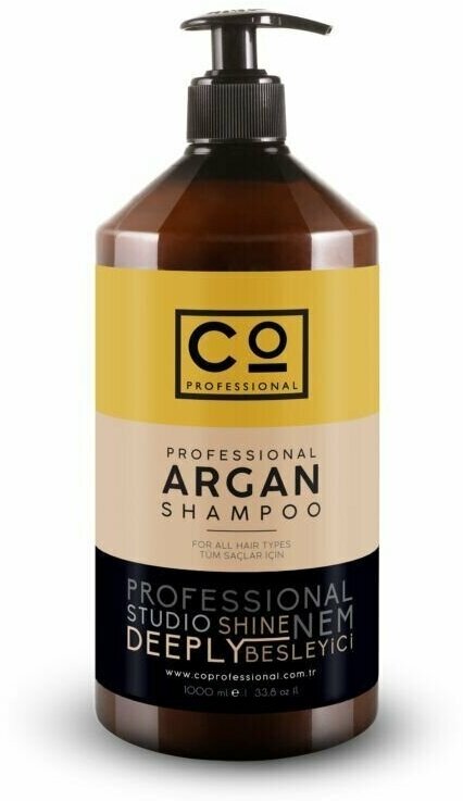 Шампунь с аргановым маслом CO PROFESSIONAL Argan Shampoo, 1000 мл