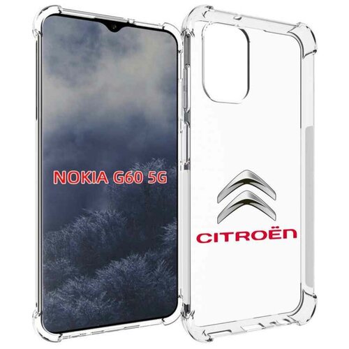 Чехол MyPads citroen-3 мужской для Nokia G60 5G задняя-панель-накладка-бампер чехол mypads citroen 3 мужской для nokia x30 5g задняя панель накладка бампер