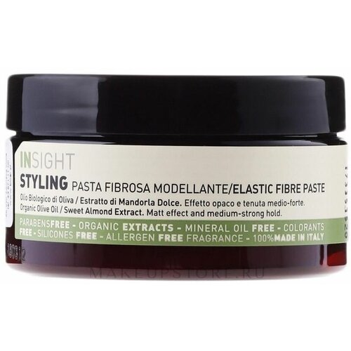 Insight Styling Elastic Fibre Paste - Моделирующая паста средней фиксации