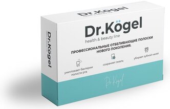 Отбеливающие полоски для зубов Dr.Kogel для домашнего отбеливания