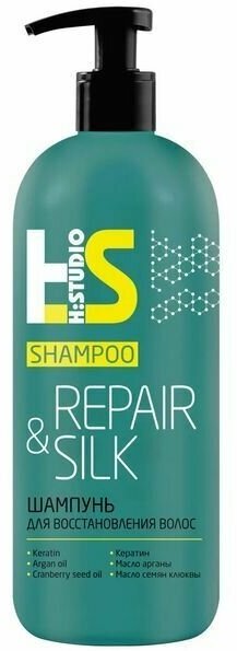 ROMAX Шампунь Repair и Silk для восстановления волос, 400 мл