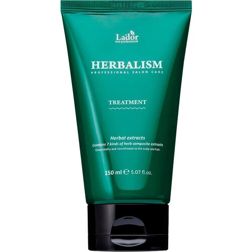 LaDor~Укрепляющая травяная маска для волос с аминокислотами~Herbalism Treatment