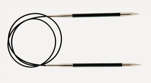 Изображение товара 41191 Спицы круговые Karbonz KnitPro, 80 см, 5.50 мм 41191