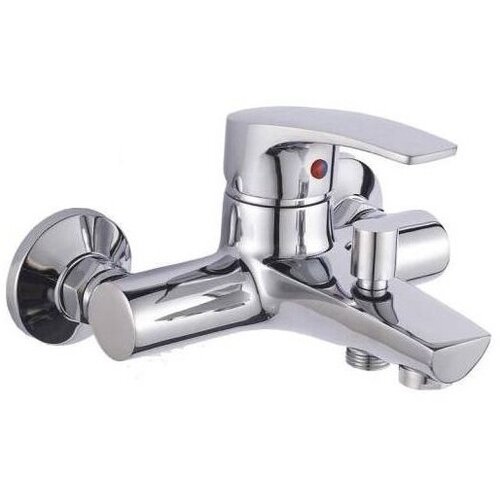 Смеситель латунный, толстостенный, рычажный для ванны SHRUDER DELIS MR5001-SS