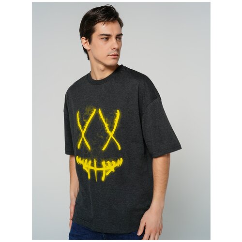 фото Футболка с кор.рукавом твое 79076 размер m, темно-серый меланж, men