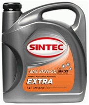 Масло моторное SINTEC Экстра SAE 20W50 API SG/CD (5л)