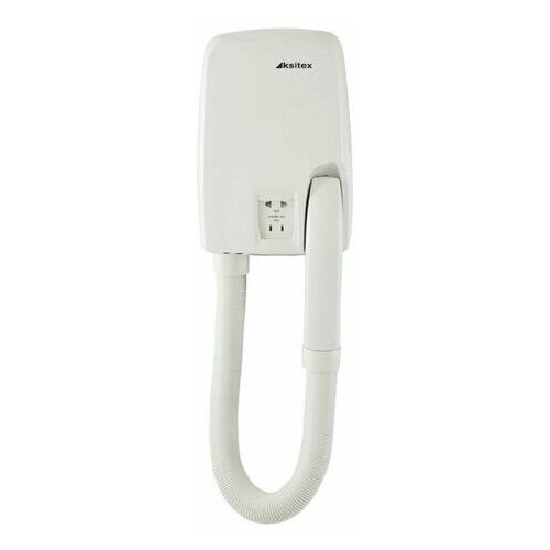 Фен для волоссушилка для рук KSITEX F-2000 А1 1200 Вт пластик таймер выключения 12 мин белый 1098200₽