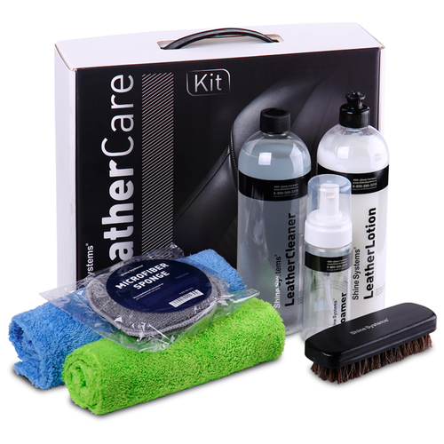 фото Shine systems leathercare kit - набор для ухода за кожей