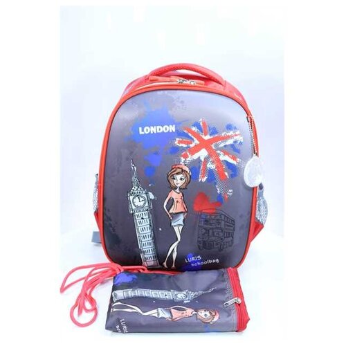 фото 237-71 385.0018 рюкзак школьный luris красный