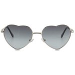 Женские солнцезащитные очки «Сердечки» V7076 Grey - изображение
