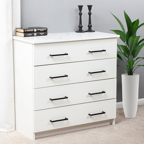 Комод Malta Plus Белое тиснение 750х719х392 4990₽