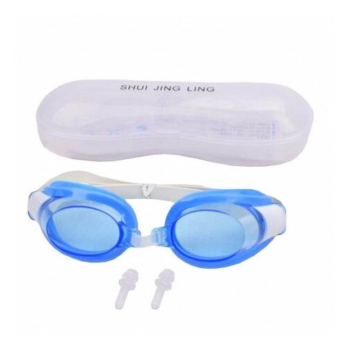 фото Очки для плавания: синий, розовый, желтый и черый в асс. наша игрушка 16807